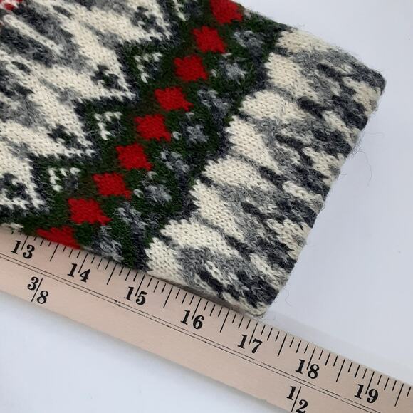 Vintage 1960s 100% Wool Sweater Icelandic Hans Heitson Womens Modeller of Sweden - Picture 9 of 9